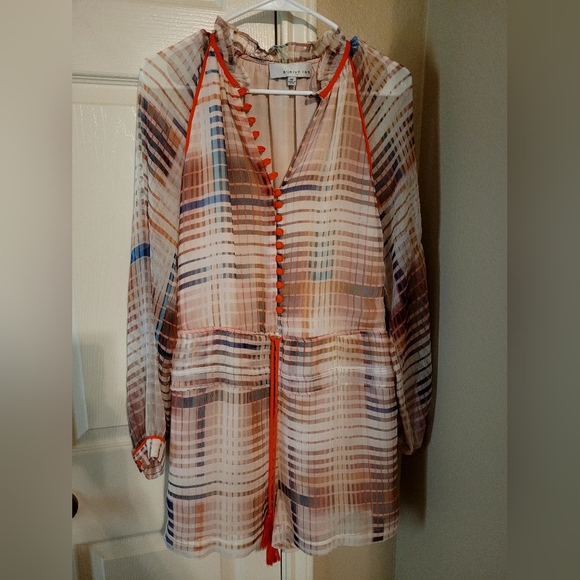 Adelyn Rae Multicolor Striped Romper - Picture 7 of 11